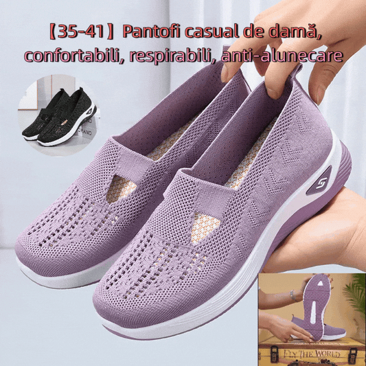 😍👟【35-41】Pantofi casual de damă, confortabili, respirabili, anti-alunecare