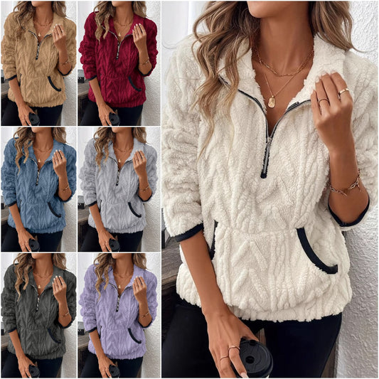 🔥Novo vruće sniženje🔥【S-3XL】🎀🎀Nove jesensko-zimske modne ženske plišane majice s kapuljačom