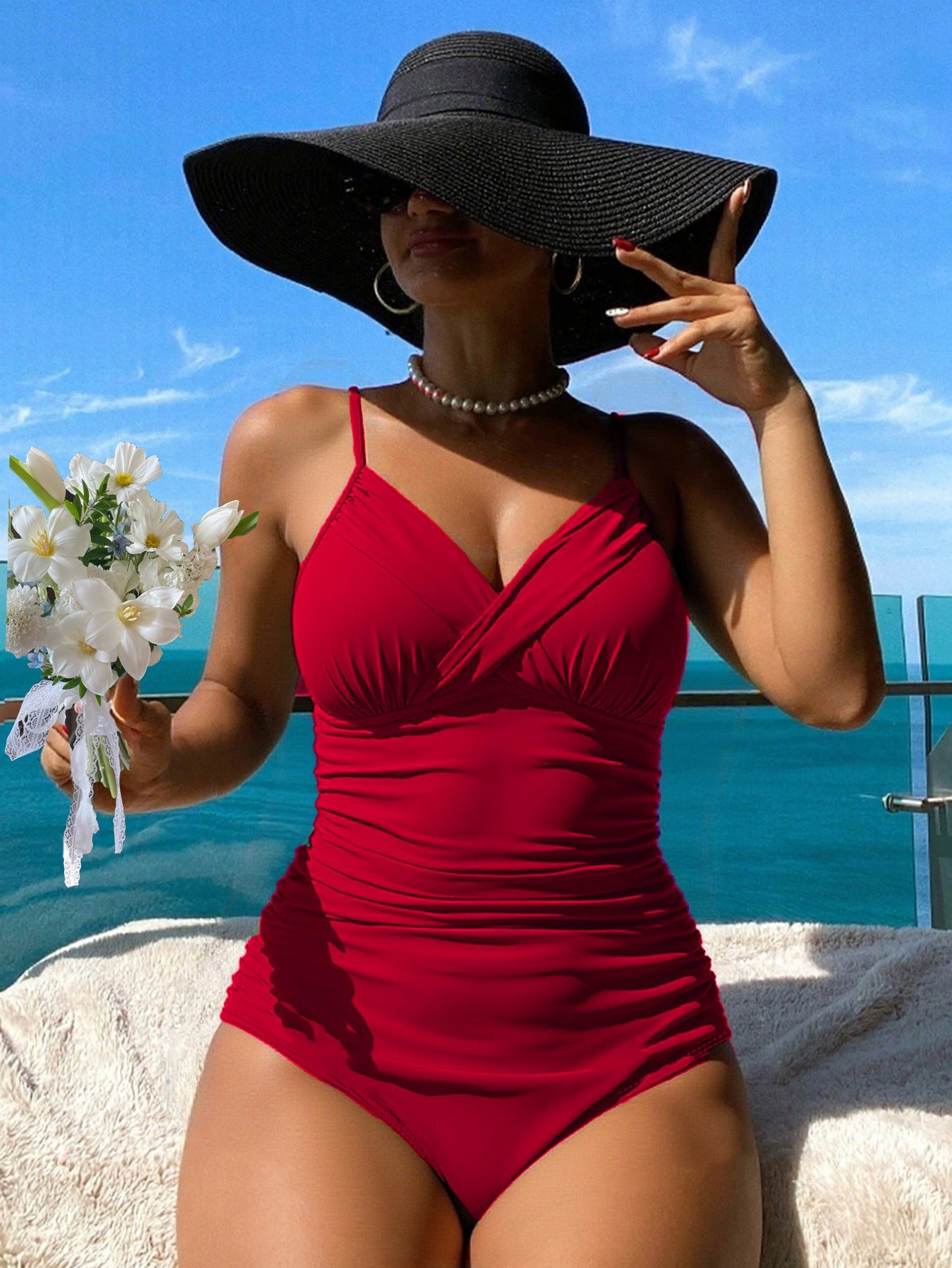 🩱50% zniżki👙【S-2XL】Jednoczęściowy kostium kąpielowy dla szczupłej sylwetki, dostępny w wielu kolorach