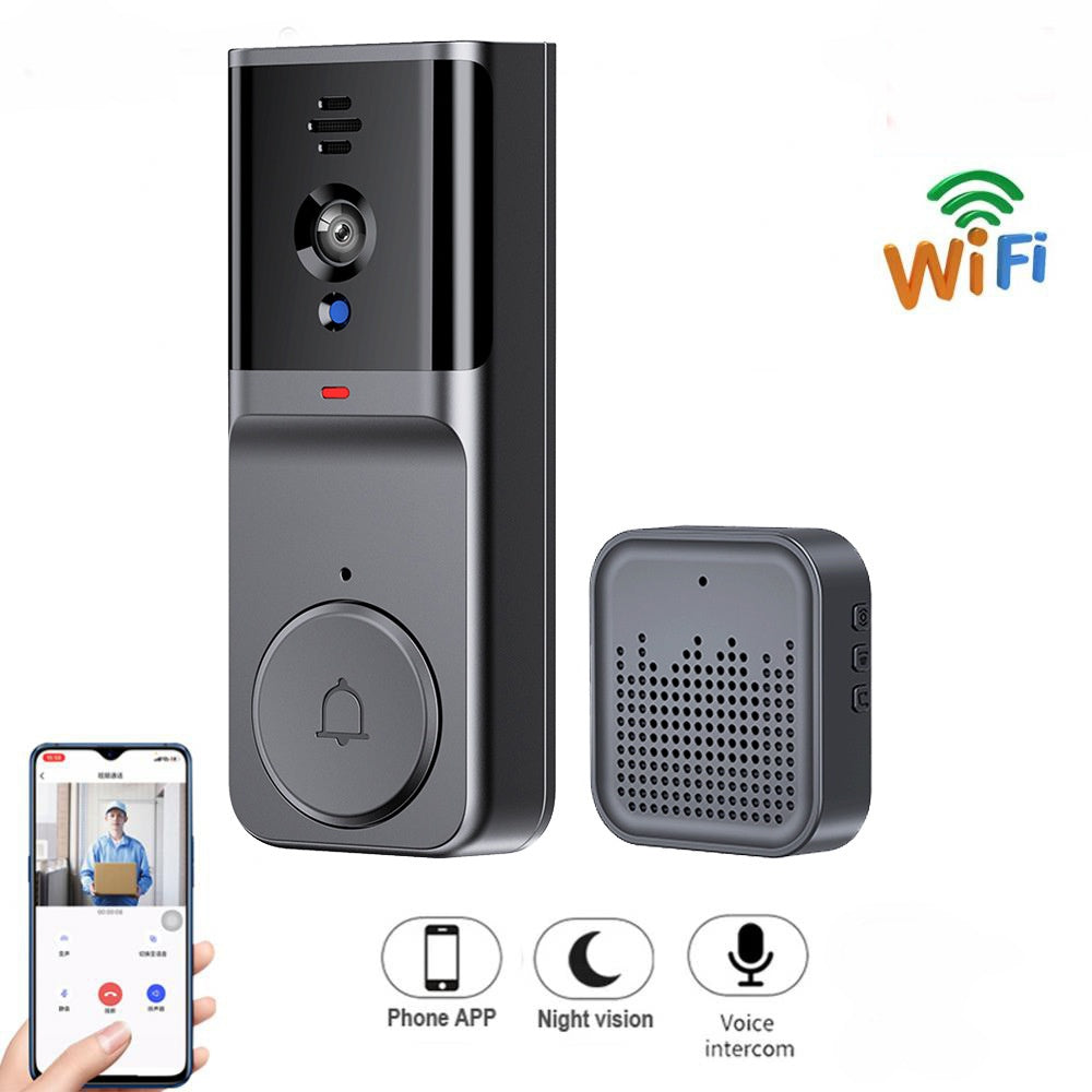 🔥Ασύρματη κάμερα κουδουνιού: 1080P, γωνία 170°, οθόνη 4,3 ιντσών, αδιάβροχη προστασία IPX65 για εξωτερικούς χώρους, νυχτερινή όραση