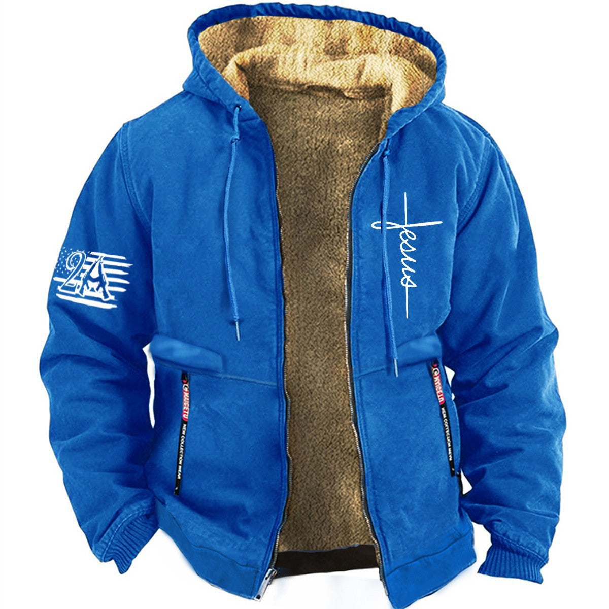 ✨50% popusta【S-3XL】Moderna muška, meka, topla, deblja lagana jakna od baršuna za jesen i zimu.