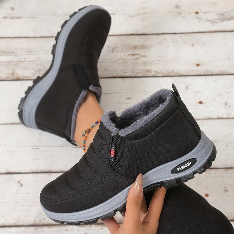 🔥【35-48】 Unisex téli csizma plüss béléssel - meleg, kényelmes és csúszásmentes hideg időjárásra