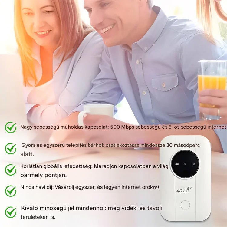 【Internet gratuit în buzunar】Router 5G