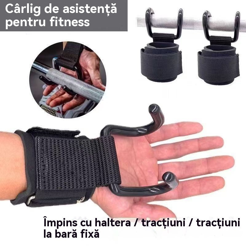 💪【Cumpără 2, primești 2 gratis】🔥Ofertă excelentă🔥Suport pentru încheietura mâinii cu cârlig