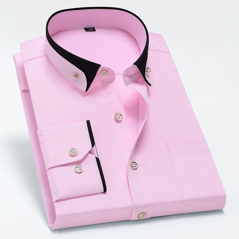 👕 Modă casual nouă de toamnă și iarnă, cămăși business bărbătești confortabile și respirabile