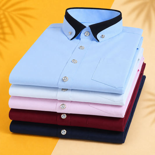 👕 Modă casual nouă de toamnă și iarnă, cămăși business bărbătești confortabile și respirabile