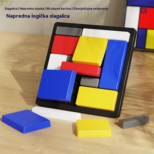 🧒Edukativne zagonetke za djecu, trening logičkog razmišljanja, građevni blokovi, edukativne igračke