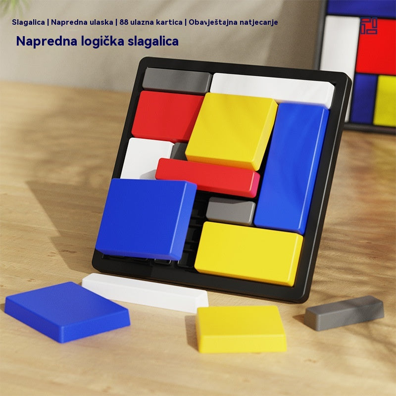 🧒Edukativne zagonetke za djecu, trening logičkog razmišljanja, građevni blokovi, edukativne igračke