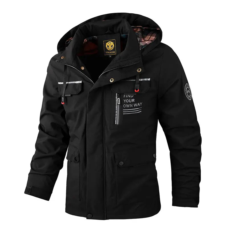 🔥【M~4XL】Nueva chaqueta impermeable y cortavientos para hombre para senderismo al aire libre (modelo 2026) - ¡Compra una y llévate la segunda a mitad de precio!