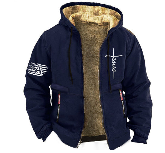 🔥🧥🔥【Płatność przy odbiorze】【S-3XL】Modna gruba polarowa męska kurtka casualowa na jesień i zimę