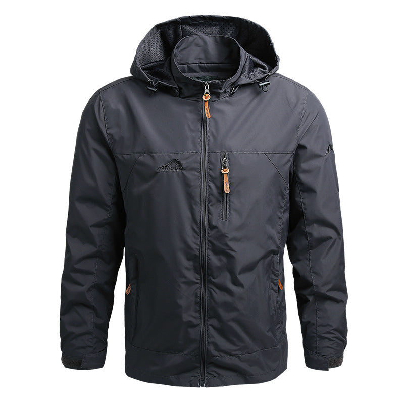 🔥【M-5XL】Φθινοπωρινό/Χειμερινό Casual Μπουφάν με Κουκούλα, Χαλαρή Γραμμή, Διαθέσιμα Όλα τα Μεγέθη