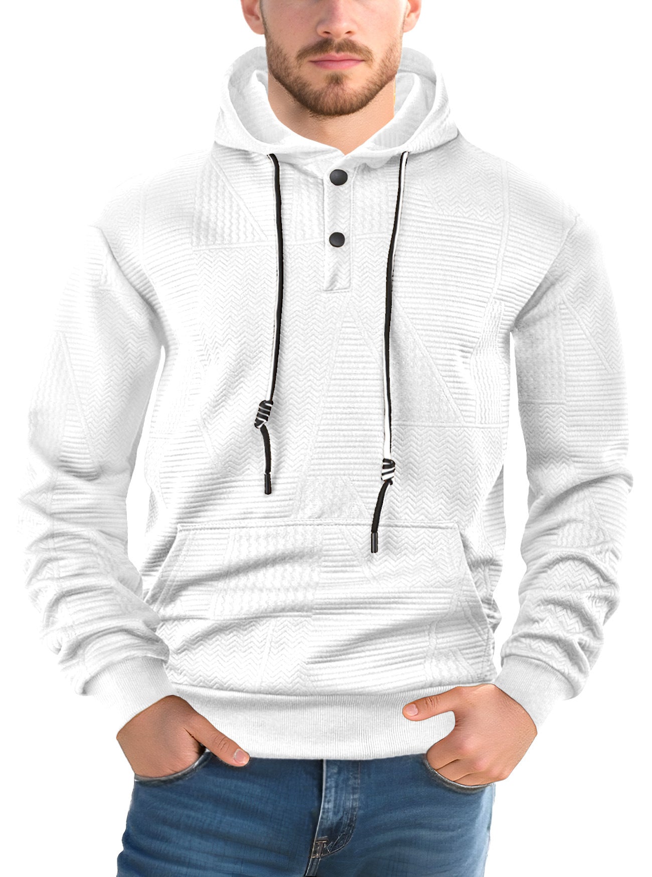 【S-3XL】Nowa męska luźna bluza z kapturem na jesień/zimę