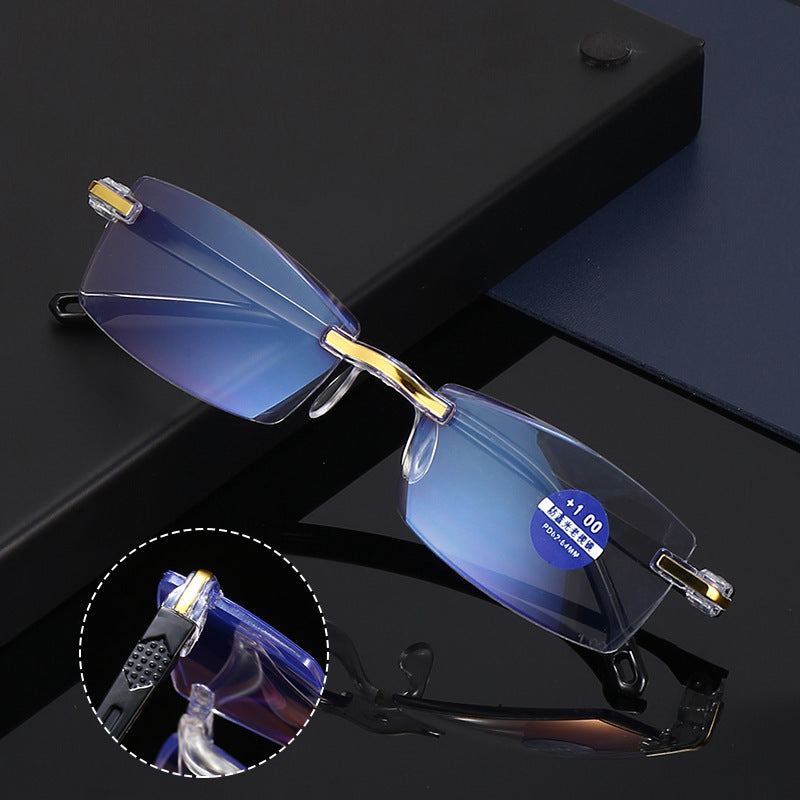 【💥30% OFF】👓Ochelari portabili de lectură anti-lumină albastră de înaltă rezistență