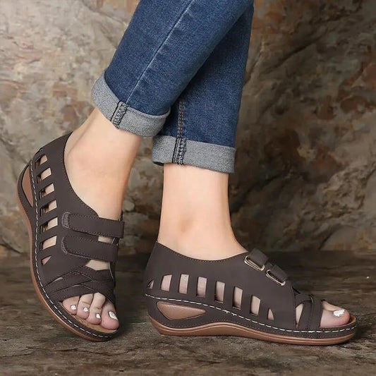🎁【REDUCERE DE 30%】【35-43】2025 sandale în stil nou sandale cu toc pană gura de pește