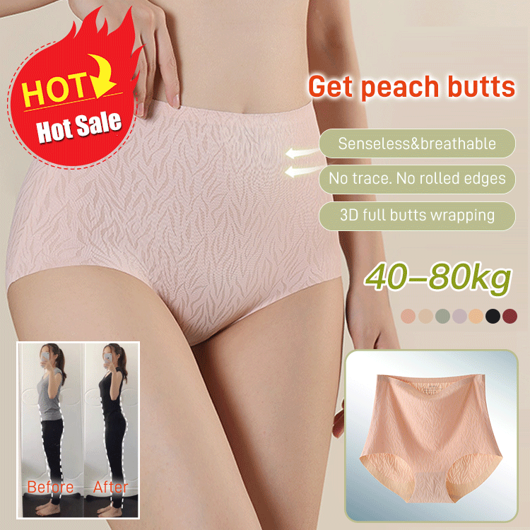🔥🔥✨【 6 bucati】【40-80KG】Chiloți modelatori 3D cu talie înaltă de calitate superioară✨