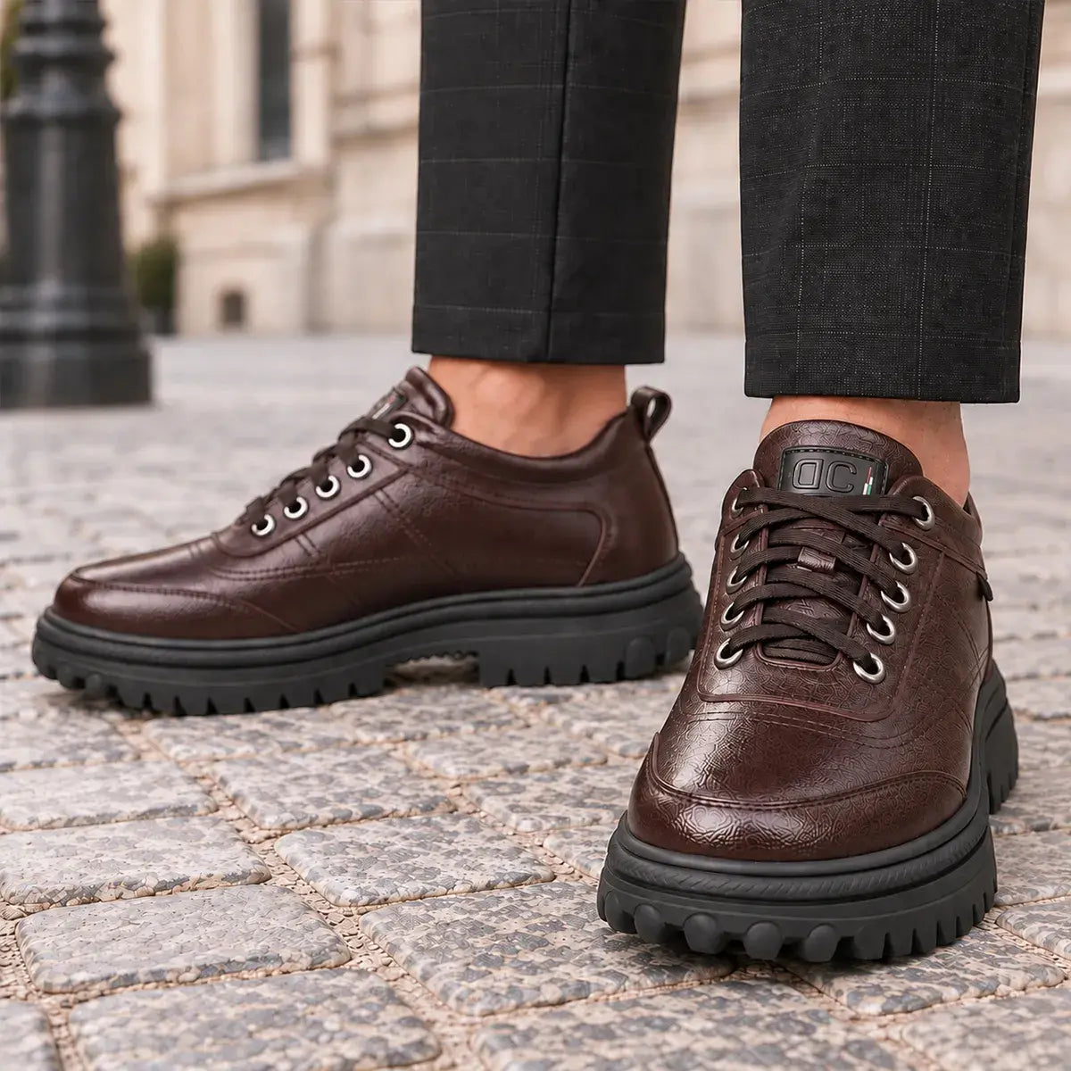 🔥Nowość Oferta specjalna: 50% zniżki🔥【Rozmiary 39-44】2026 Nowe męskie zimowe, ciepłe, grube, skórzane buty z prawdziwej skóry