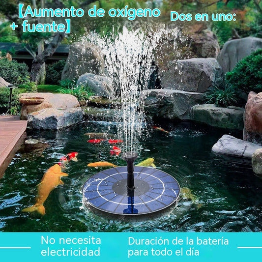 ¡Mitad de precio por tiempo limitado💥Fuente de agua alimentada por energía solar