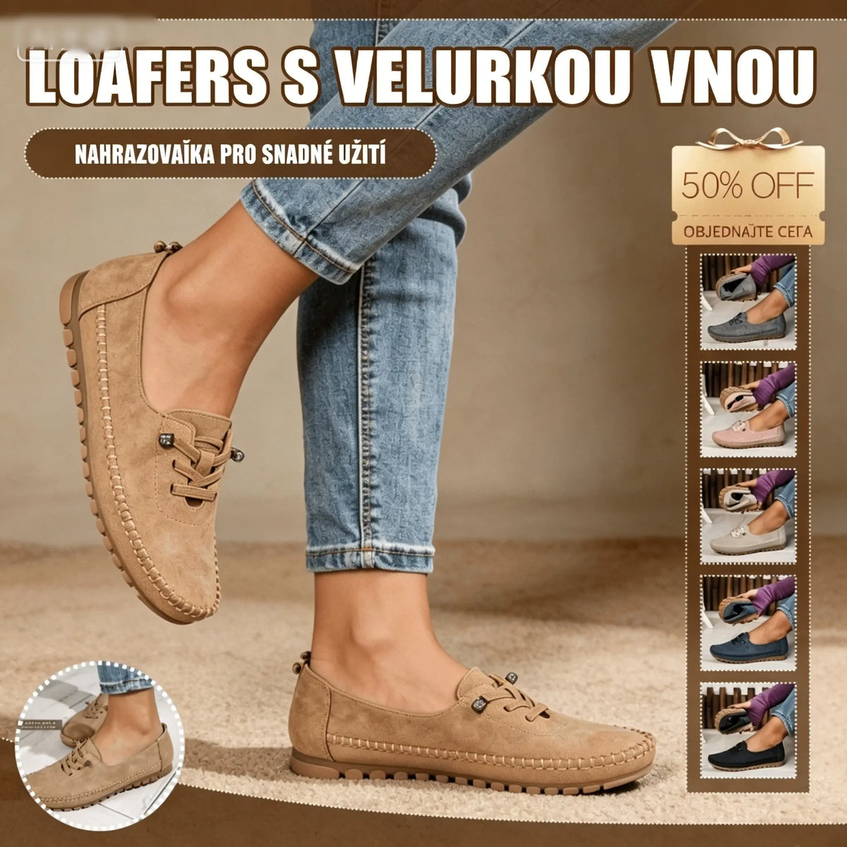 🔥 Letní sleva!【36–43】Lehké a pohodlné dámské ortopedické boty vysoké kvality