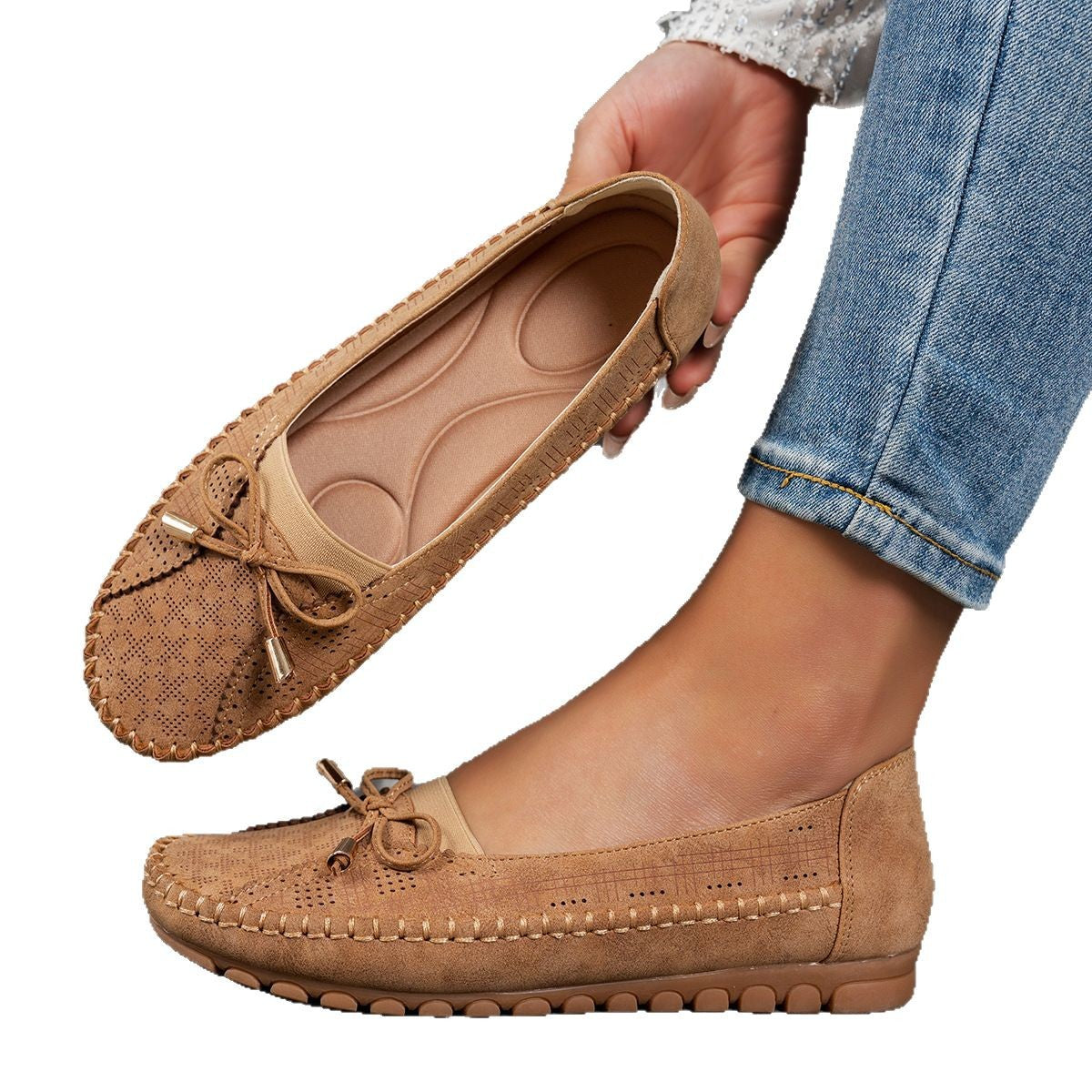 🔥 Zapatos ortopédicos para mujer (tallas 36-43), fabricados en piel auténtica, ligeros, antideslizantes, transpirables y cómodos.