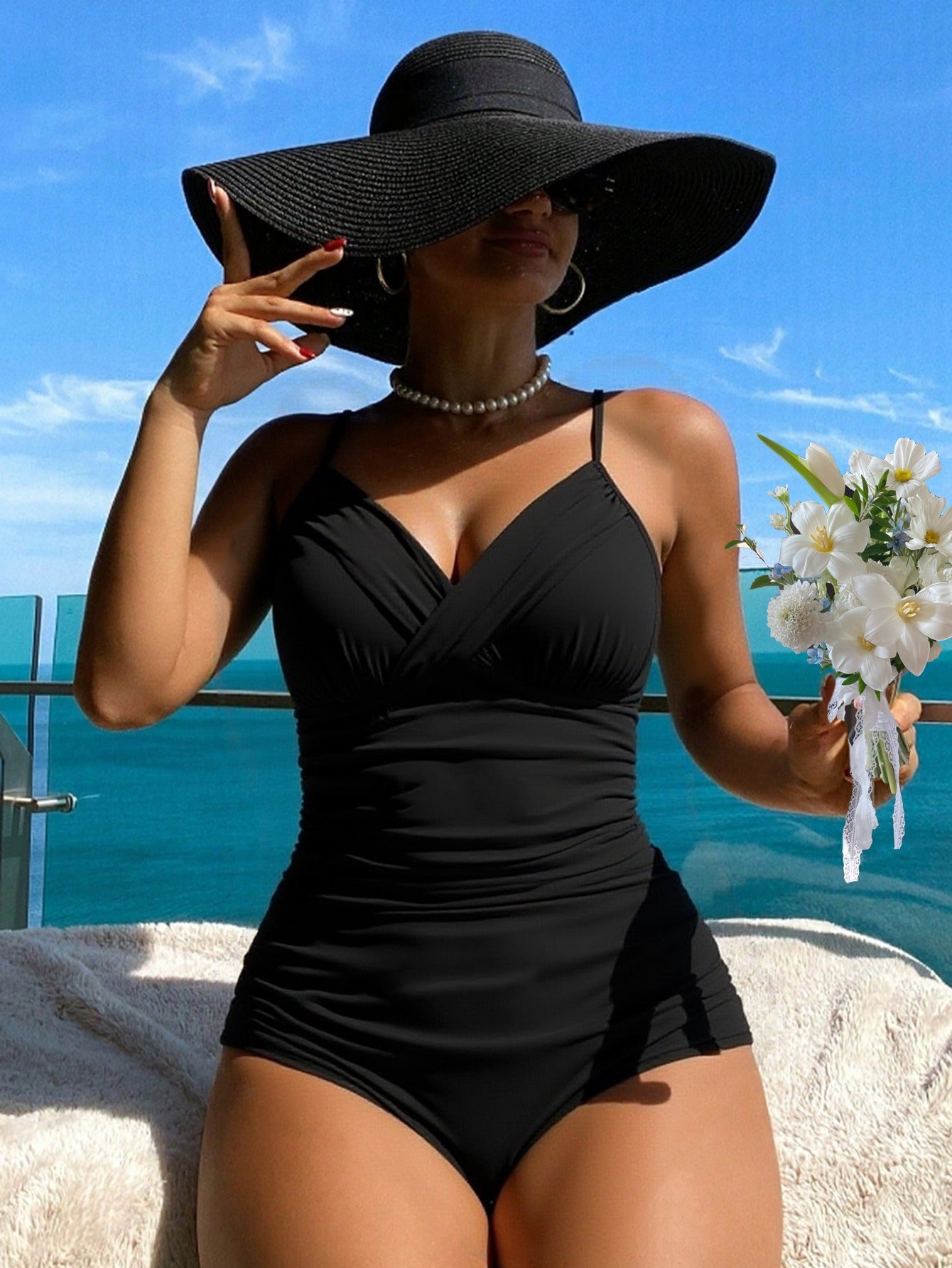 🩱50% zniżki👙【S-2XL】Jednoczęściowy kostium kąpielowy dla szczupłej sylwetki, dostępny w wielu kolorach