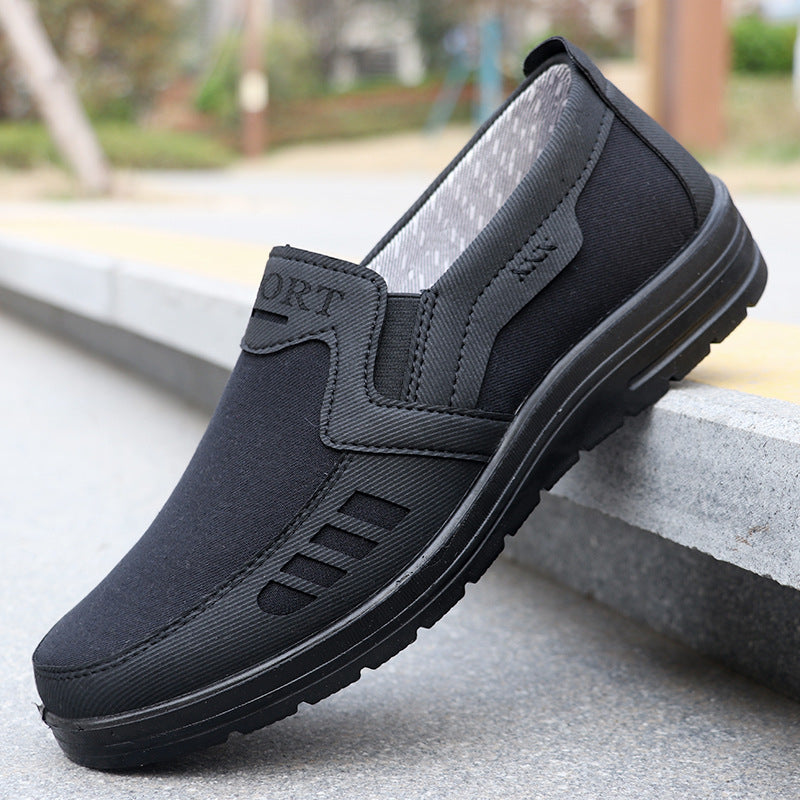 【39-47】2025 Pantofi sport bărbătești, respirabili, plați și casual, cusuți manual, calitate superioară garantată.