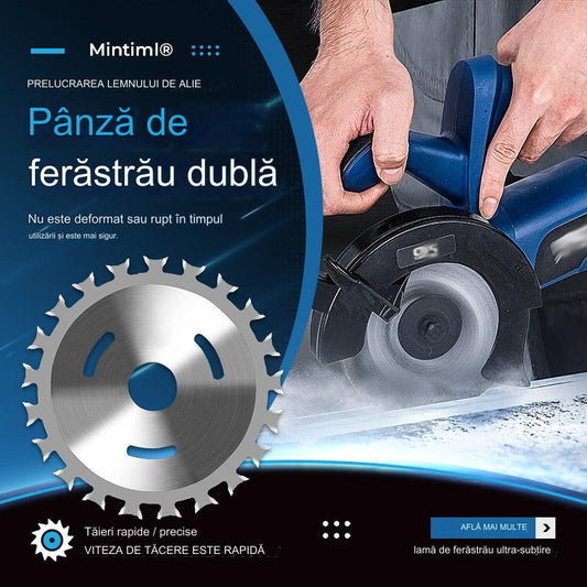⚙️🔨【Cumpărați 1 și primiți 1 gratuit】🔥 Lamă de ferăstrău dublu din aliaj pentru prelucrarea lemnului