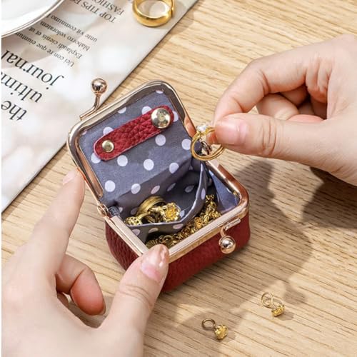 🔥Compra 1 y llévate 1 gratis🔥✨Nueva llegada✨Mini joyero de cuero PU