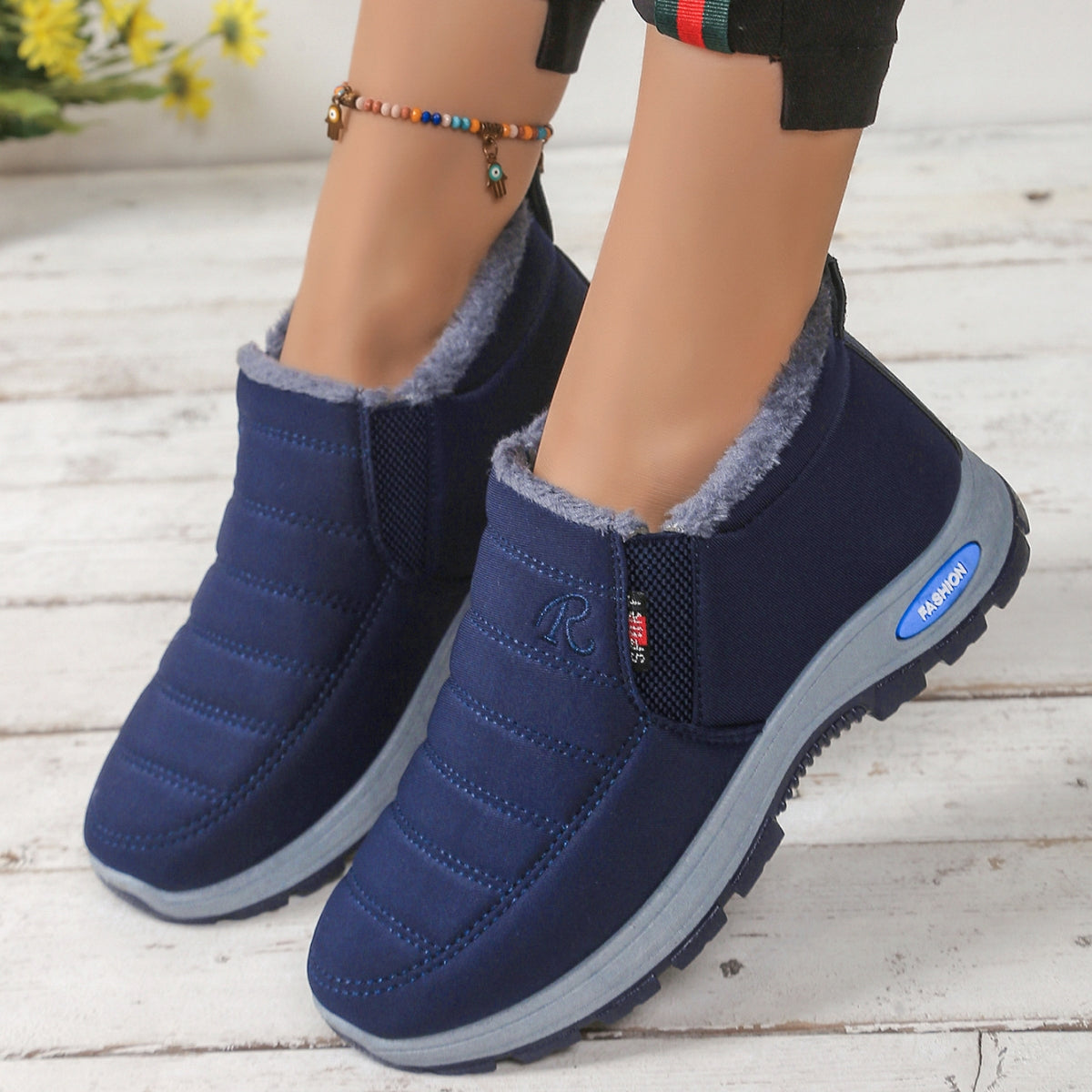 🔥【35-48】Botas Unisex de Invierno con Forro de Felpa, Cálidas, Cómodas y Antideslizantes para el Frío