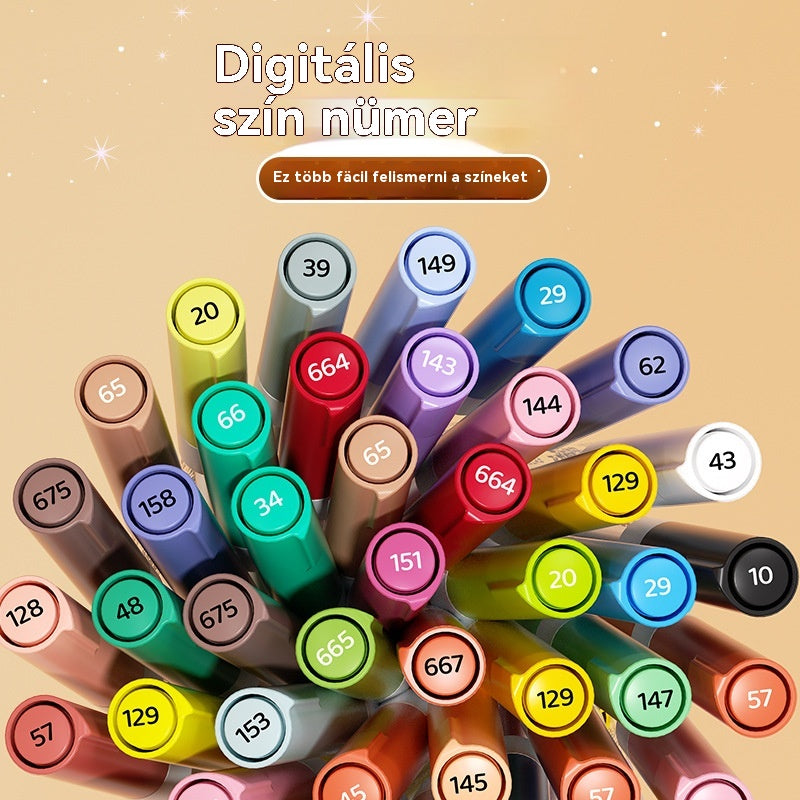 【24 szín】🔥✨️Kétvégű kiemelő készlet