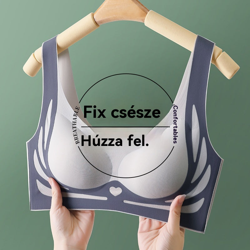 😍【2 csomag】Női egyrészes vezeték nélküli melltartó❤️【40-85kg】