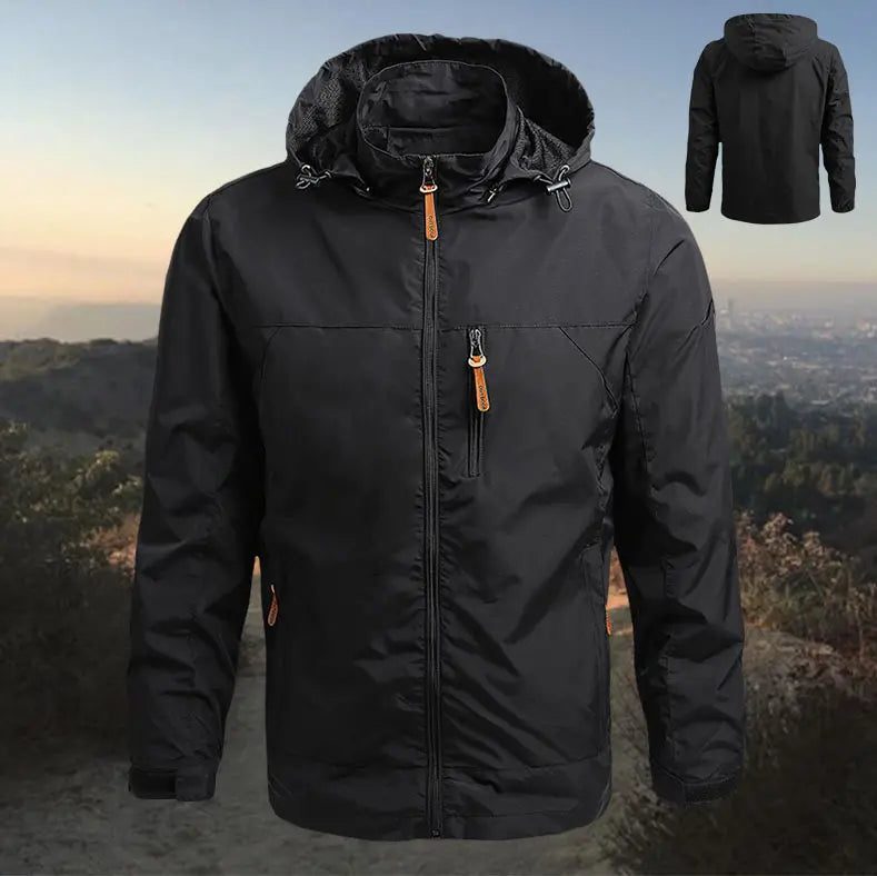 Rozmiary M–5XL 🧥 Męska kurtka outdoorowa z kapturem, luźny krój, oferta ograniczona czasowo
