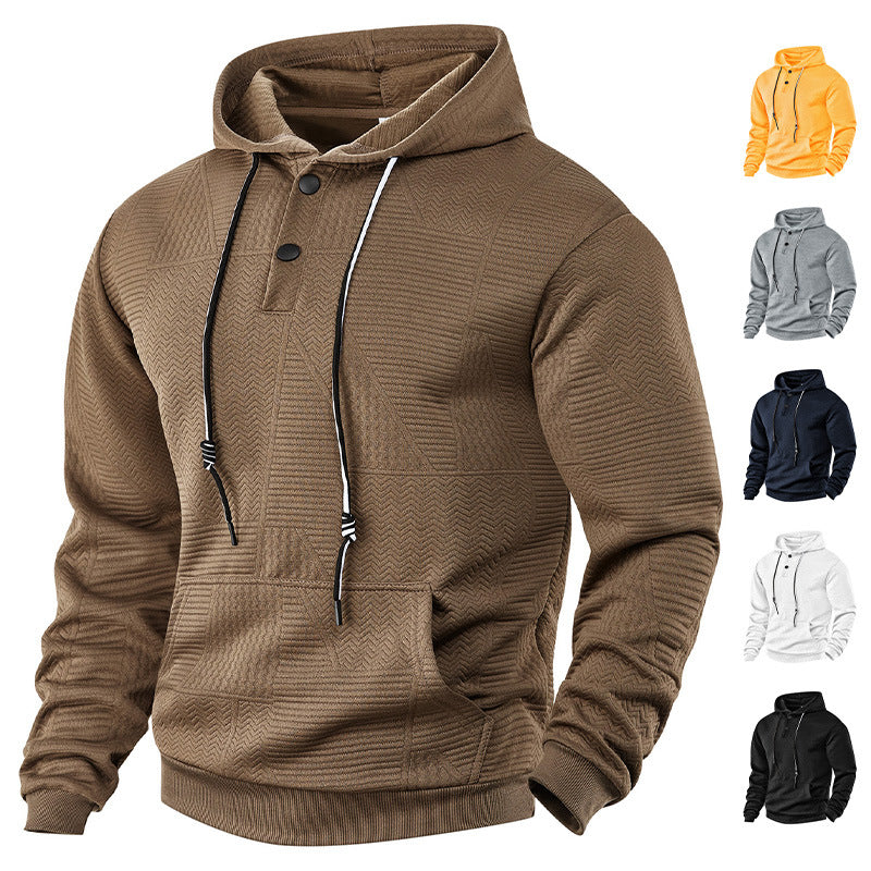 【S-3XL】Nowa męska luźna bluza z kapturem na jesień/zimę