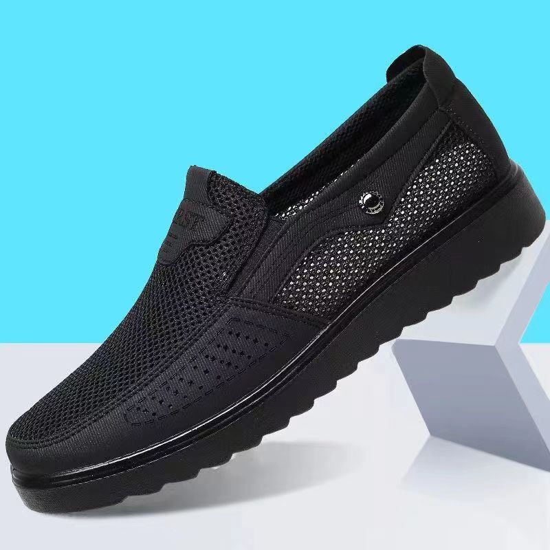 【38-48】🔥Încălțăminte de vară, casual, subțire, respirabilă, cu talpă moale, cu plasă pentru bărbați-3670675