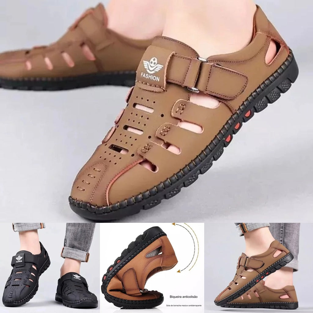 🔥🔥2025 Vara noi bărbați respirabil Hollow Out Casual pantofi Soft Sole🔥
